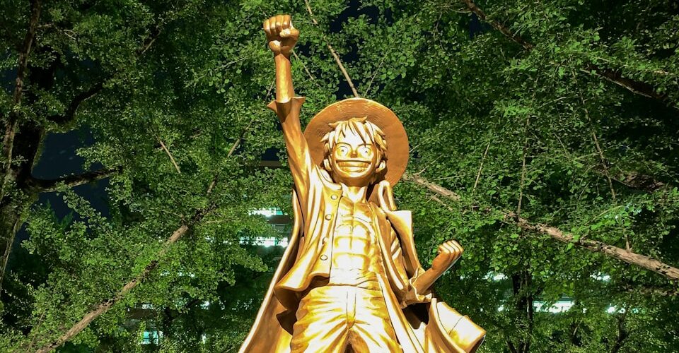 Monkey Luffy statue